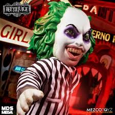 Beetlejuice is the main and title character of the show,he is able to change shape, transform and conjure objects, teleport, and perform other feats of magic, although his powers can be reduced by various circumstances, such as encounters with sandworm or. Beetlejuice Talking Action Figure Mega Scale Mezco Designer Series 38 Cm Blacksbricks