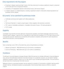 The malaysia campus of monash university is an exemplar of transnational education. Jcsmhs Graduate Research Merit Scholarship At Monash University In Malaysia 2020