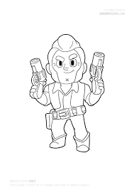 Grab your pen and paper and follow along as i guide you through these step by. Brawl Stars Coloring Pages Sally Leon Coloring And Drawing