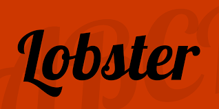 Vnf lobster tiếng việt phiên bản : Lobster Font 1001 Fonts