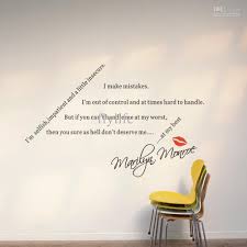 Flylife Provide Spiritual Quotes Sayings For Lovers By Marilyn Monroe Diy Wall Lettering Stickers Home Art Wall Sticker Wall Art Wall Quotes Wall Decor Decals