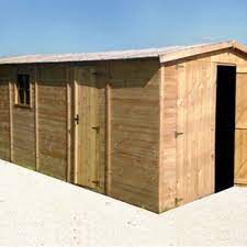 garage en bois 19 96ma fsc cielterre commerce garage bois garage pour voiture abri de jardin