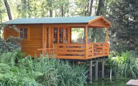 Gartenhäuser aus holz finden sie online bei mygardenhome: Gartenhaus Auf Stelzen Bauen Ideen Furs Stelzenfundament