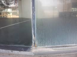 The windows were covered in chemical/hard water stains. Shower Door Coatings Kitchen Studio Of Naples