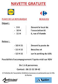 Mise En Place D Une Navette Gratuite Pour Les Habitants De Malakoff Http Www Ambitions Jeunesses Com 2017 05 23 Mise Place Dune Navette Lidl Navette Mise