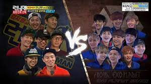 130 heartrate) come visit kpopcity.net for the largest discount fashion store in the world!! Exo Vs Runningman Running Man Variety Show Man