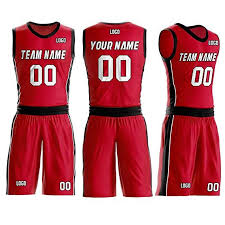 Basketball Jersey Design Black And Red Fabric These Jerseys Are Made Of 100 Polyester Mesh Fabric That Has Small Holes To Allow For Ventilation Custom Basketball Jersey Design Basketball Jersey