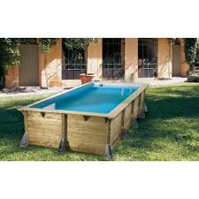 Piscine Hors Sol Bois Azura Ubbink