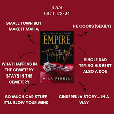 I'm so glad Mila Finelli is back with the mafia romances I love. And she  actually sold me