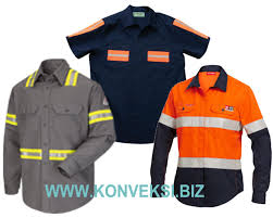 Kemendag tetapkan hpe komoditas tambang, mayoritas alami kenaikan. Baju Tambang Keren Anti Bara Kemeja Safety Konveksi Bandung