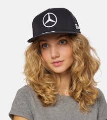 Mercedes AMG F1 Hamilton Driver Black Snapback