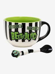 Green on 2nd june, 1968 in jersey city, new jersey, he is famous for he`s as bad as can. Beetlejuice Black White Striped Soup Mug Spoon Soup Mugs Beetlejuice Mugs