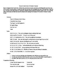 Music For The Order Of Christian Funerals Saint Stanislaus Roman Catholic Church