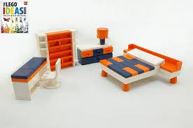 Lego Bedroom From Lego Ideas Maison Lego Idees Lego Lego
