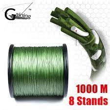 8 Strands Braided Fishing Line 1000m Super Strong Japanese Braided Line Multifilament Polyethylene Pe Braid Line Fishing Line Braided Line Fish