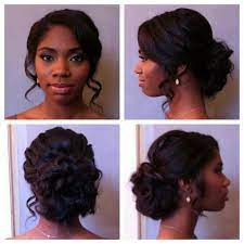 Wedding Day Hair Natural Hair Wedding Black Bridesmaids Hairstyles Black Brides Hairstyles