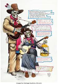 Cain and abel, abraham and isaac, esau and moses, and jehovah and st. Tim Truman Grateful Dead Almanac I Heard You Singing Complete Lot 12140 Heritage Auctions