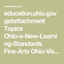 Education Ohio Gov Getattachment Topics Ohio S New Learning Standards Fine Arts Ohio Visual High School Mathematics Instructional Strategies Online High School