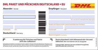 Die dhl sendungsverfolgung für alle pakete und lieferanten. Wie Kann Ich Diesen Versandschein Fur Ein Packchen So Beschriften Dass Dieses In Einer Postfiliale Ankommt Post Versand Dhl
