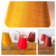 Tischlampe Candle Lights Fensterlampe Lampe Mit Teelicht Handgemachten Lampenschirm Aus Stoff Lamp Shade Lamp Decor