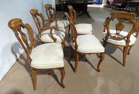 Set Of 6 French Louis Xv Or Swedish Style Dining Chairs In 2020 Dining Chairs Painted Chairs Dining Room Dining Chairs For Sale