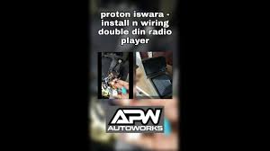 Kereta dari pasar senen ke cirebon terakhir sampai jam brpa? Proton Iswara Install N Wiring Double Din Radio Player Youtube