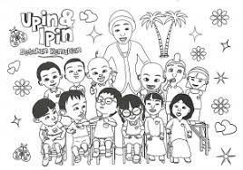 Kompilasi muzik video upin & ipin. Upin Ipin Their Friends Colouring Pages Family Coloring Pages Cartoon Coloring Pages Friends Coloring Pages