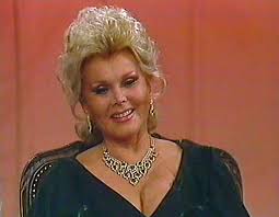 As she shimmered her way through. This Is Your Life Zsa Zsa Gabor