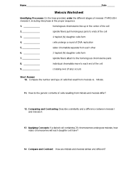 The sister chromatids are moving apart. Meiosis Worksheets Meiosis Mitosis