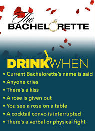 The bachelorette posted a video to playlist watch the bachelorette. The Bachelorette Drinking Game Drink When Bachelorette Drinking Games Drinking Games For Couples Drinking Games