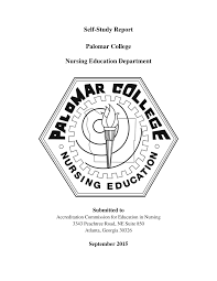 Self-Study Report Palomar College Nursing Education Department