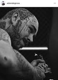 It's everything i hoped it would be. Posty S Newest Head Tattoo Photo Adam Degross Can T Wait To Watch Those Curls Move In Again Postmalone