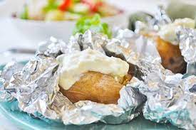 Folienkartoffel Rezept Rezept Folienkartoffel Rezepte Lebensmittel Essen