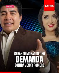 Gerardo Morán confirmó a EXTRA que decidió retirar la demanda que había  interpuesto contra Jenny Romero el pasado 25 de agosto de 2025. Los  detalles 👉 https://ow.ly/soh850X2Xg3