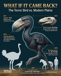 For roughly 60 million years — while mammals were busy figuring out how to  be wolves and cats and bears — South America's top predator was a bird. A  flightless bird that