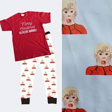 Grey long sleeved tee with fun home alone wording. Pajamas Size 1 Kids Home Alone Christmas Pjs New Poshmark