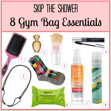 Gym Bag Essentials To Skip The Shower Gym Bag Essentials Gym Essentials Bag Gym Bag