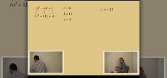 How To Factor Using The Abc Method In Beginning Algebra Math Wonderhowto