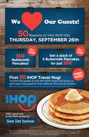Ihop Locations Announce 50 Short Stacks Free Mugs For Thursday Only List Of Locations Below Tampa Pr Firm Judge Public Relations Marketing Advertising