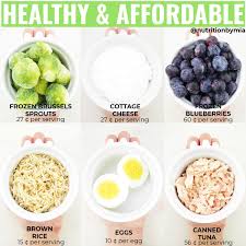 Healthy And Affordable Staples From Aldi Which Of These Is Always On Your Grocery List Healthy Affordable Aldilove Healthy Grocery List Food Nutritious