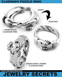 Puzzle rings were traditionally used to check for loyalty in a marriage. Puzzle Ring Fun Jewelry Secrets