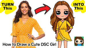 They're so cute, i love how each match with their personality types ><. How To Draw A Draw So Cute Girl Youtube