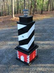 Build your own authentic cape hatteras ornamental lighthouse for your yard with the help from the lighthouse man. Pin On Garden