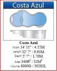 Costa Azul By San Juan Pools San Juan Pools Fiberglass Pools Fiberglass Swimming Pools