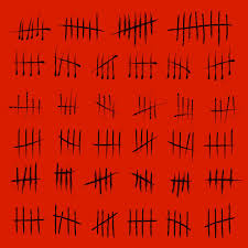 Counting Waiting Tally Number Marks Vector Premium Download