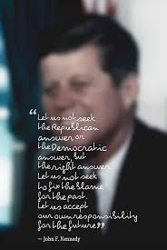 Let us accept our own responsibility for the future quote. Inspirational Quotes Motivational John F Kennedy 6 Painting By Celestial Images