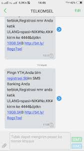 Sementara memeriksa nomor nik dan kk dapat dilakukan melalui aplikasi my telkomsel. Cara Cek Status Registrasi Kartu Telkomsel