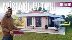 Sürgülü cam kapılar açıldığında salon mutfakla bahçe arasında hiç bir engel kalmıyor. Istanbul Mustakil Ev Turu 1 Sinif Insaat Ornek Tek Katli Bahceli Koy Evi Istanbul Ankara Youtube