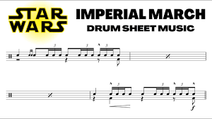 All books are property of their respective. Star Wars Imperial March Snare Bass Drum Sheet Music By John Williams Free Pdf Youtube