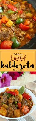 Beef Kaldereta Recipe Kaldereta Recipe Caldereta Recipe Food